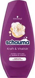 SCHAUMA kondicionér KRAFT UND VITALITAT BAOBAB-OIL & BIOTIN 250ML (DE)