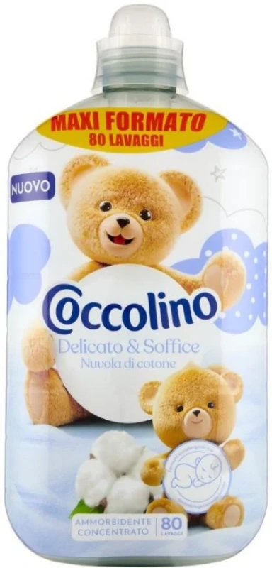 COCCOLINO AMMORBIDENTE 80praní / 1,85L DELICATO & SOFFICE (IT)